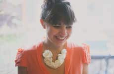 DIY Floral Necklaces