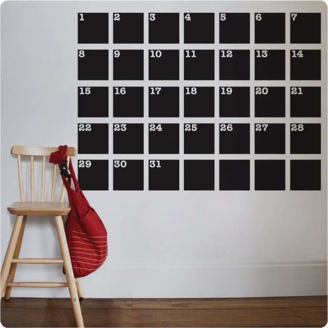 Oversized Date-Keeping Decals