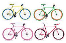 Colorful Customizable Bikes