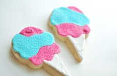 Cotton Candy Inspired Cookies