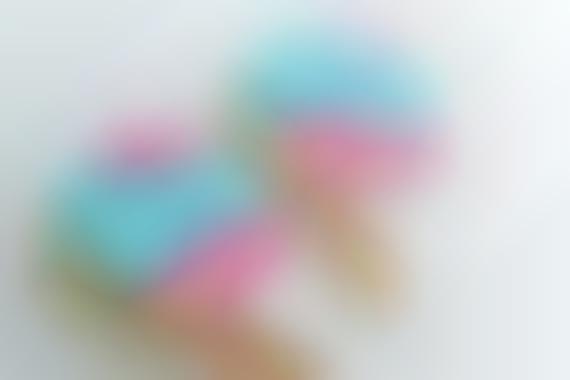 Cotton Candy Inspired Cookies