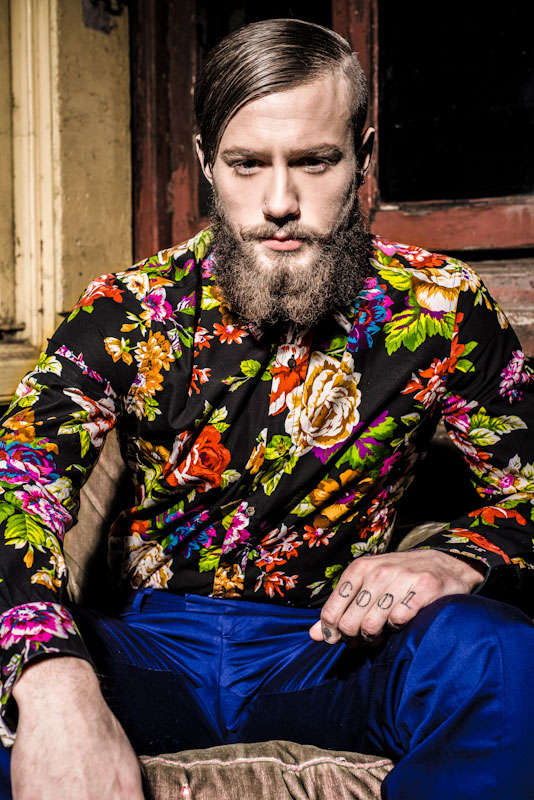 25 Bearded Fashion Spreads