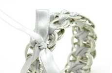Dainty Upcycled Aluminum Jewelry