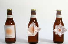 Origami Beer Labels