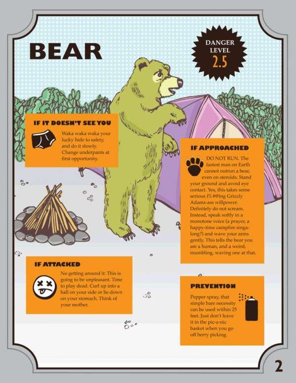 Wildlife Survival Illustrations