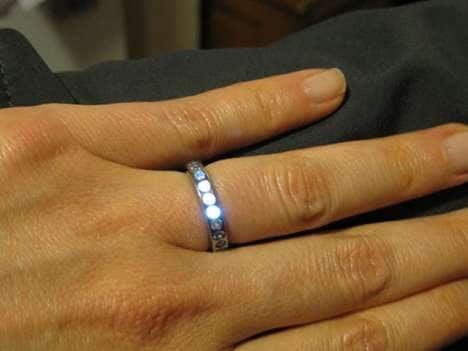 Light-Up Wedding Bands