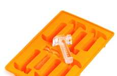 Hammer-Shaped Ice Cubes