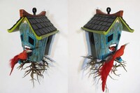 Surreal Carnivorous Birdhouses Image 3