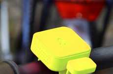 Vibrant Clip-On Bike Bells