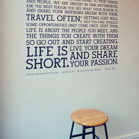 Life-Affirming Wall Decals