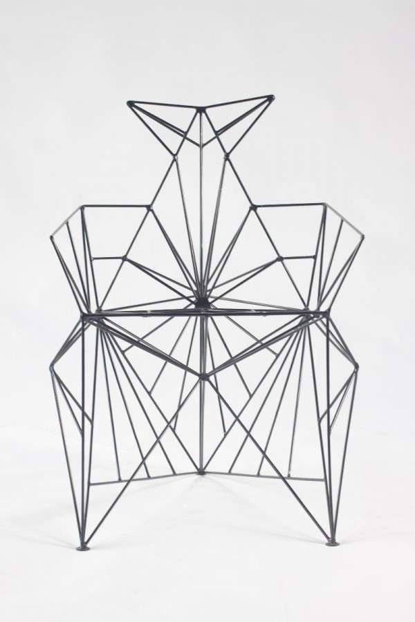 Sculptural Wireframe Seating