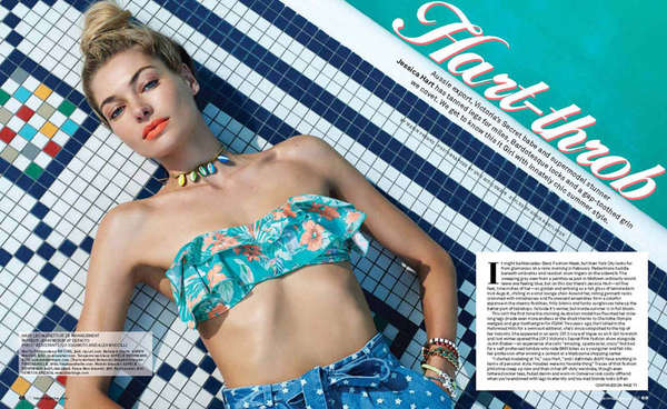 56 Poolside Fashion Spreads