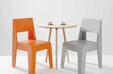 Vibrant Recycled Plastic Seating