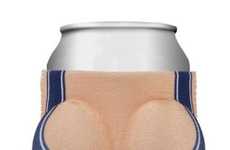 Bosom-Shaped Can Coolers