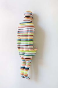 Colorfully Striped Sculptures Image 6