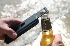 Bottle-Popping Smartphone Shields