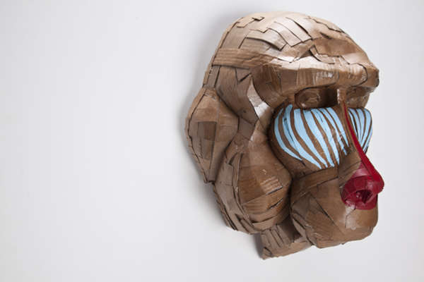 Metaphorical Cardboard Sculptures