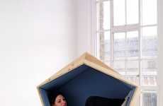 Pentagon-Shaped Cocoon Seating