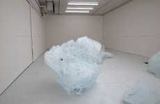 Melting Iceberg Art Installations