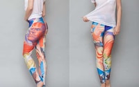 Graphic Street Fighter Leggings Image 3