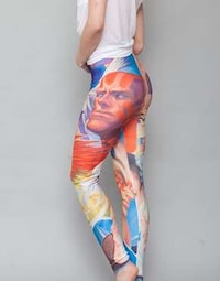 Graphic Street Fighter Leggings Image 5