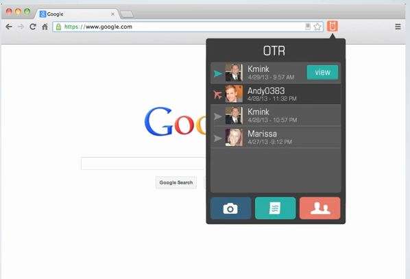 Covert-Message Browser Apps