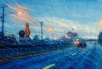 Stormy Windshield Sceneries Image 2