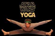 Comedic Sci-Fi Yoga Stances