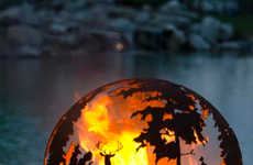 Woodland Sphered Fire Pits