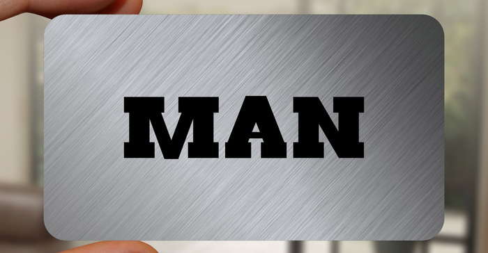 Masculinity Affirming Business Cards