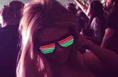 Sound-Reactive Sunglasses