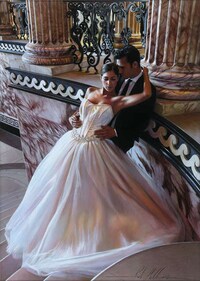 Ballet-Inspired Nuptial Paintings Image 3