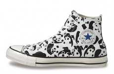 Panda-Printed Sneakers