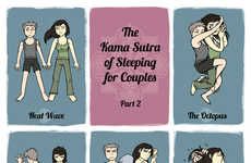Comedic Couple Bed Positions