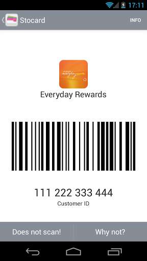 Scannable Rewards Card Apps