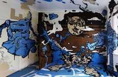Graffiti-Covered Demolition Projects
