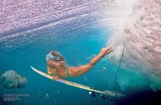 Plastic-Infused Surfing Ads