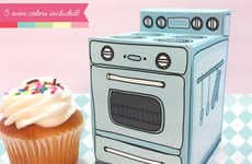 Retro Stove Cupcake Boxes