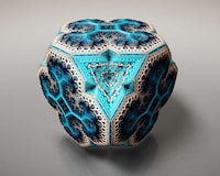 Ornate Geometric Sculptures Image 3