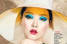Eccentric Azure Eyeshadows