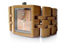 19 Wooden Timepieces