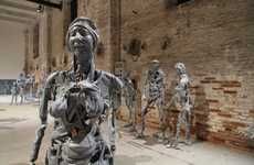 Zombified Humanoid Sculptures