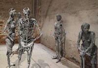Zombified Humanoid Sculptures Image 2