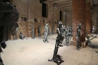 Zombified Humanoid Sculptures Image 3