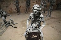 Zombified Humanoid Sculptures Image 7