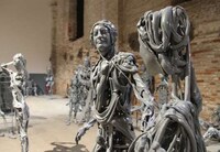Zombified Humanoid Sculptures Image 8