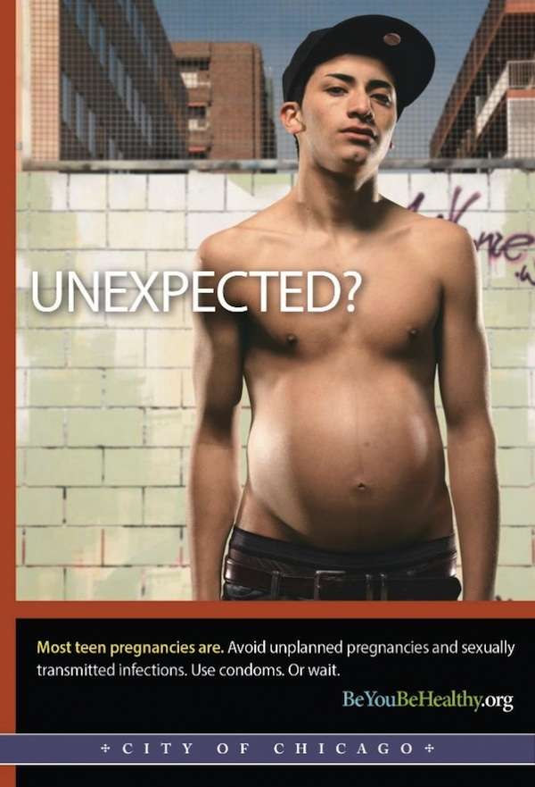 Gender-Switched Pregnancy Ads