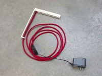 Colored Cord Corner Lamps Image 3