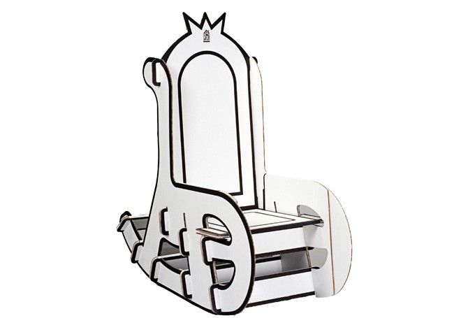Coloring Book Cardboard Chairs