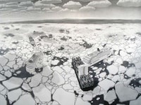 Surreal Graphite Scenery Image 8